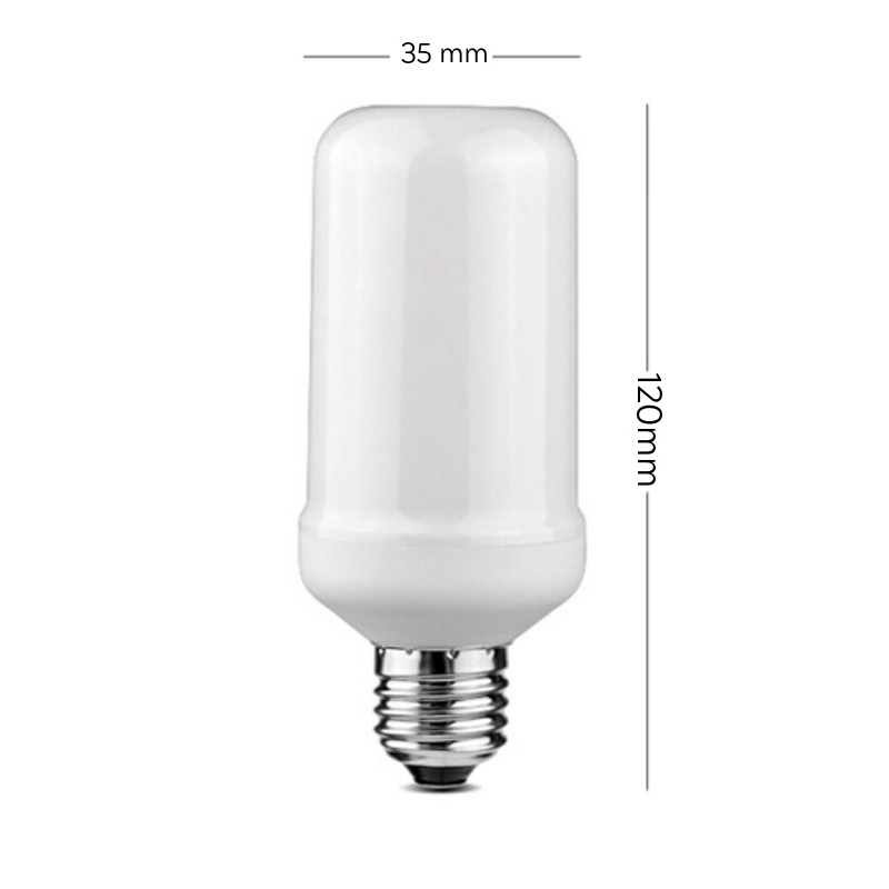 Lâmpada LedFire 8W | Perfeita para Decoração